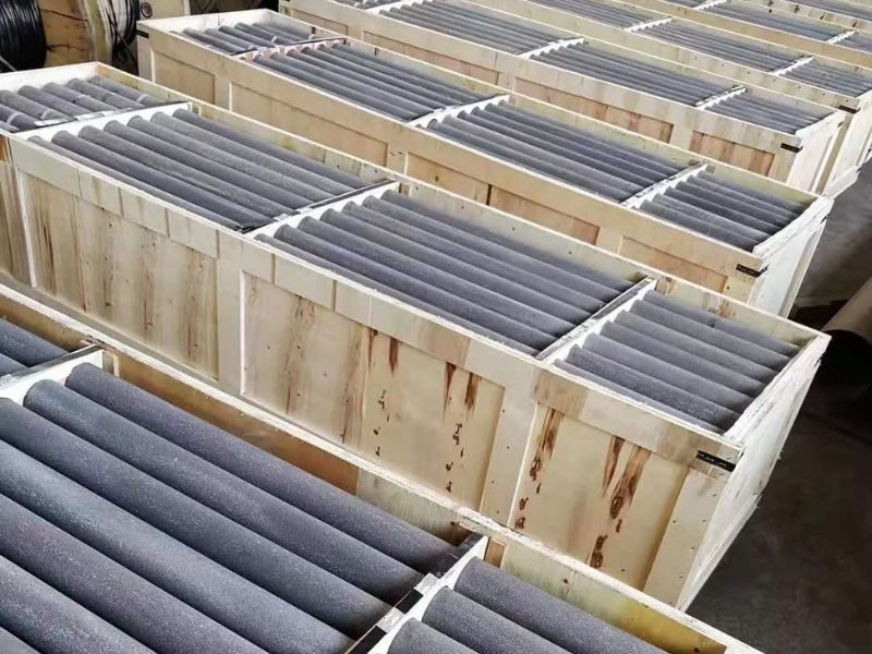 แอโนด High-Silicon Cast Iron แบบท่อกลวงสำหรับ groundbed