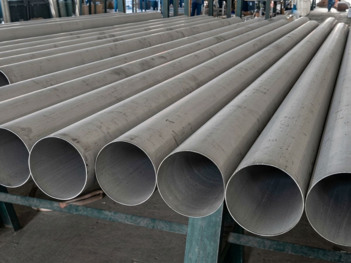 ท่อ Clean Pipe สแตนเลสเชื่อมตะเข็บขนาดใหญ่